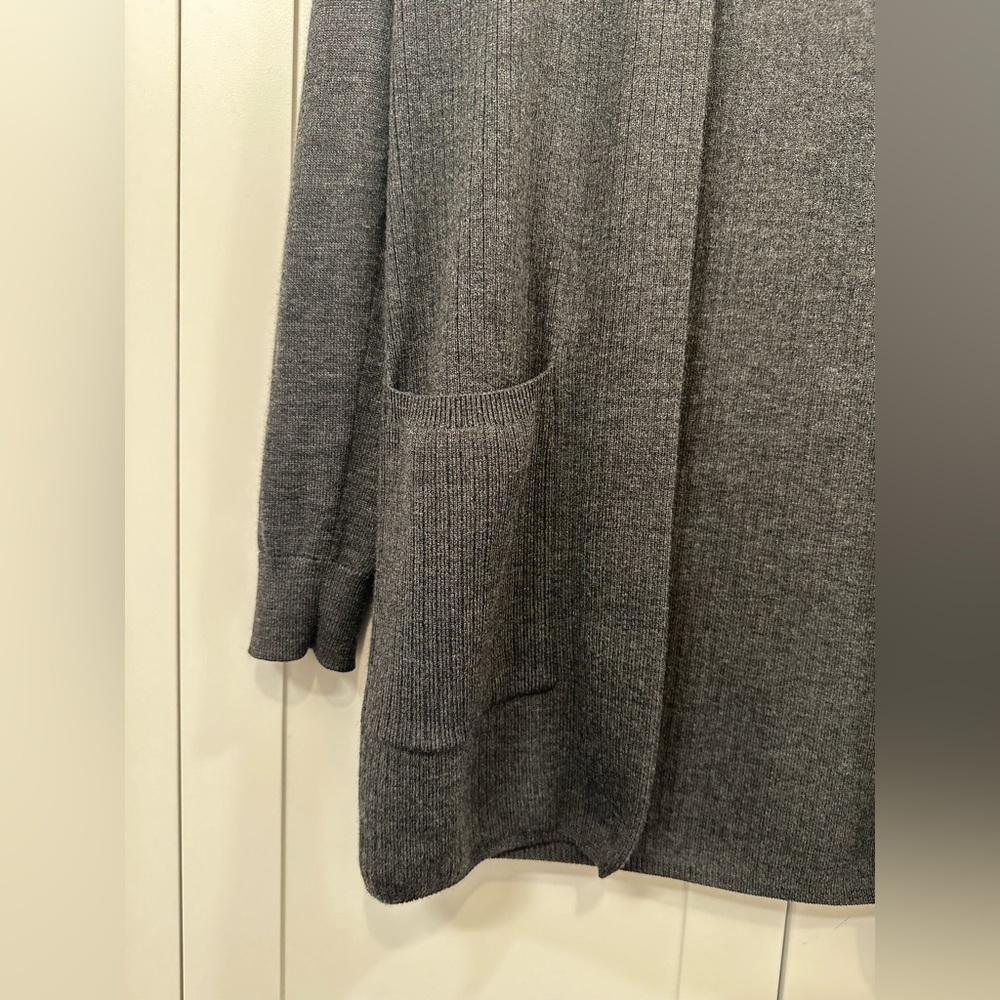 Theory Open Front Cardigan In Wool - image 3